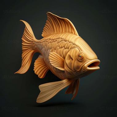 3D model Miloplus fish (STL)